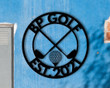 Golf Custom Name Metal Sign, Golf Sign, Bar Sign, 19th Hole, Custom Golf Sign, Man Cave, Home Bar, Game Room Sign, Fathers Day, Golf