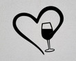 Wine Sign, Love Wine Metal Sign , Love sign, metal love sign, Valentines Day,Handmade Metal sign, Wine Love