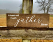 Gather wood  sign, Gather Sign, Wood B Sign, Gather Sign for Home Decor, Gather