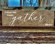 Gather wood  sign, Gather Sign, Wood B Sign, Gather Sign for Home Decor, Gather