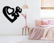 Love Sign / Love Metal Word / Inspirational Wall Art / Metal Cursive Word Sign / Cursive Word Wall Art / Farmhouse Decor