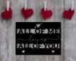Valentines Day, Metal Wall Art, , Sign for Family, Wife Gift, Love sign, metal love sign