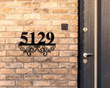 Modern Address Numbers, Address Sign, House Numbers, Modern Address Sign