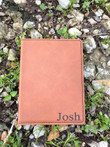 Engraved Passport Holder, Personalized Leather Passport Cover,