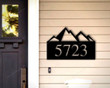 Custom metal address sign, Address plaque, House number, Metal address sign, House number signs, front porch decor, housewarming gift.