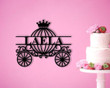 Princess Carriage, Princess carriage metal sign, Princess monogram, Girls room decor, Custom name sign