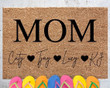 Mothers Day Gift, Kids names Gift for Mom, Personalized Mothers day Gift, Mothers day Doormat, Doormat, Gift for Mom, Grandma