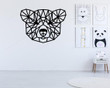 Geometric Bear - Hanging Wall Art - Bear Figurine - Bear Head -  - Animal Decor - Bear Wall Art - Wire Sculpture - Kids Room