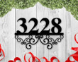 Metal House Numbers, Address plaque, Address Numbers, Metal Address Numbers, Metal Signs, Custom Metal Address Sign, Address Number Sign,