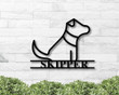 Pet Name Sign - Personalized Name Sign - Dog Name Sign - Pet Sign - Dog House Sign - Puppy House Gift - Doghouse Sign - Dog Paw Sig