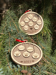 2021 Family ornament,Christmas Ornament,Personalized Family Christmas Ornaments,2021 Wood Xmas Ornament With Family Names,Custom Ornament