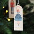 Personalised Ballerina Christmas Decoration - Sugar Plum Fairy - Nutcracker Fairy Decoration