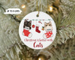 Christmas Is Better With Cats Ornament, Cat Christmas Ornament, Cat Owner, Christmas Holiday Gift, Merry Christmas, Christmas 2021 Ornament