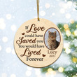 Pet Memorial Photo Ornament, Dog Loss Gift, Cat Loss Gift, Pet Remembrance, Dog Memorial Ornament, Cat Memorial Ornament