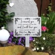 Personalized Baby Loss Stake, Baby Memorial Plaque Stake, Grave Marker, Memorial Marker, Remembrance Plaque, Memorial Gift