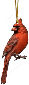 Cardinal Ornament, Bird Ornament, Red Bird Ornament, Cardinal Birds, Christmas Decorations, Cardinal Memorial Christmas Ornament