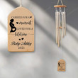 Carried for A Moment Wind Chime, Baby Loss Wind Chime, Miscarriage Gift, Pregnancy and Infant Loss, Stillbirth Memorial Gift, Stillborn Gift