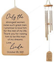 Mother of Bride Groom Wind Chime Personalized Wind Chime Wedding Keepsake Gift from Daughter Thank You Gift from Bride Wedding Gift