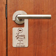 Personalized Zoom meeting in progress Door hanger, Door Knob Hanger, do not disturb sign, custom front door funny Zoom sign