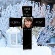 Cross Garden Stake, Grave Marker Cross, Memorial Remembrance Plaque Stake, Plant Marker, Grief Funeral Sympathy Gifts for Loss of Loved One