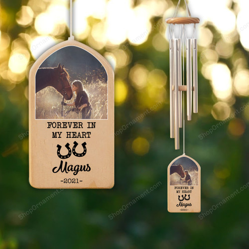 Memorial Wind Chime, in Memory of a Pet, Loss of Horse Sympathy Gifts, Horse Gifts for Girls, Pet Lover, Front Door Decorations Hanging