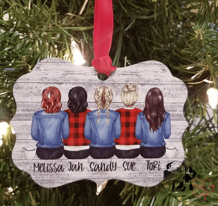 Personalized Christmas Ornament - Friends - Best Friends