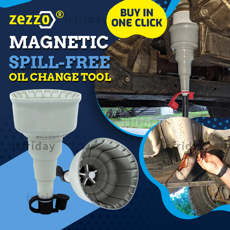 Magnetic Spill-Free Oil Change Tool 🔥AUTUMN SALE 50% OFF🔥