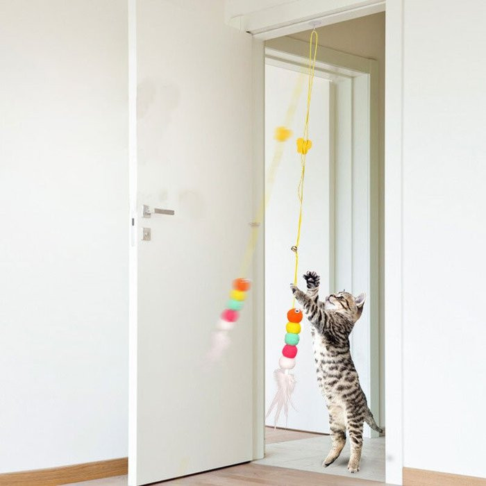 Adjustable Hanging Bugs Self-Entertainment Cat Toys 🔥HOT DEAL - 50% OFF🔥