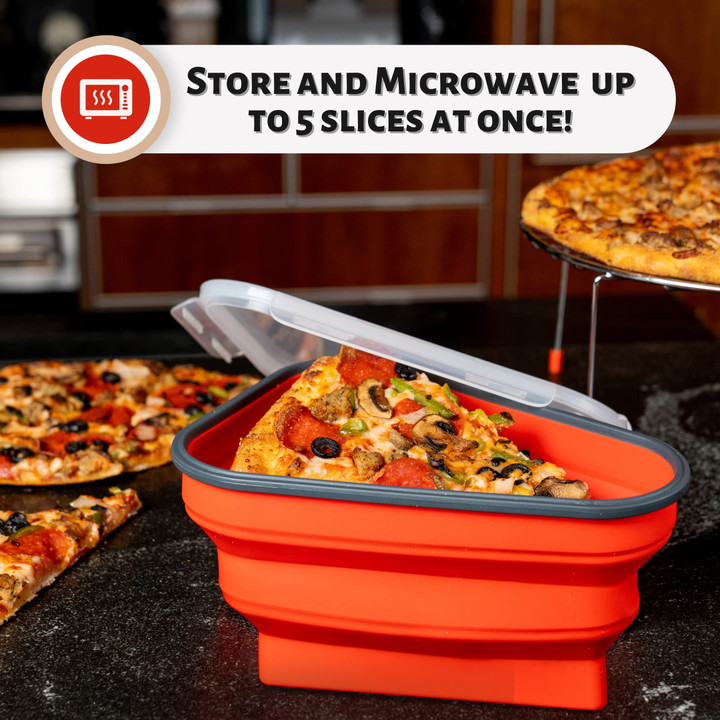 Pizza Storage Container with Adjustable Size to Organize 🔥HOT DEAL - 50% OFF🔥