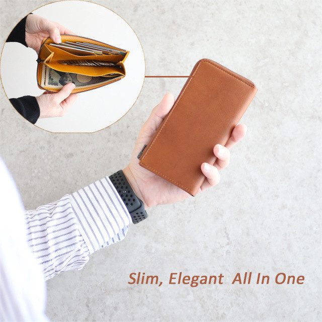 A Slim, Elegant All In One Genuine Leather Wallet 🔥HOT DEAL - 50% OFF🔥
