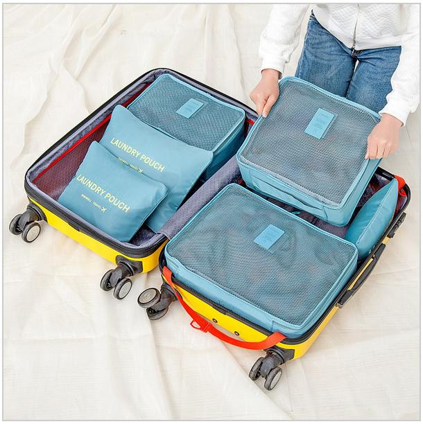 6 Pieces Portable Luggage Packing Cubes 🔥50% OFF - LIMITED TIME ONLY🔥