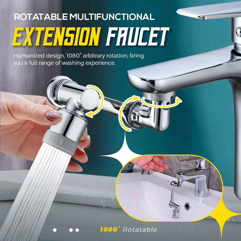 Rotatable Multifunctional Extension Faucet 🔥50% OFF - LIMITED TIME ONLY🔥