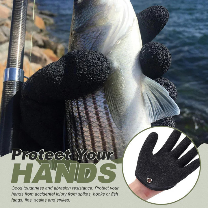 Fishing Catching Gloves Non-slip Fisherman Protect Hand 🔥HOT DEAL - 50% OFF🔥
