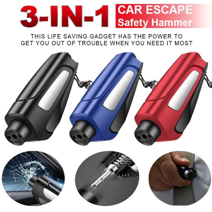 Upgraded 3 in 1 Car Window Breaker 🔥50% OFF - LIMITED TIME ONLY🔥