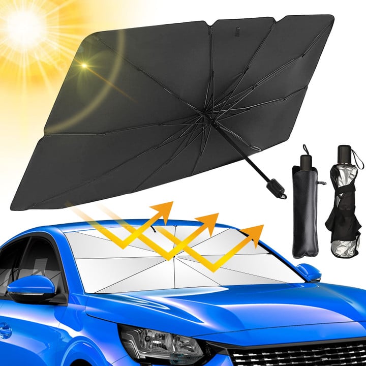 ⚡️Foldable Car Sun Umbrella-Block Heat UV