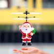 Santa Flying Heliball