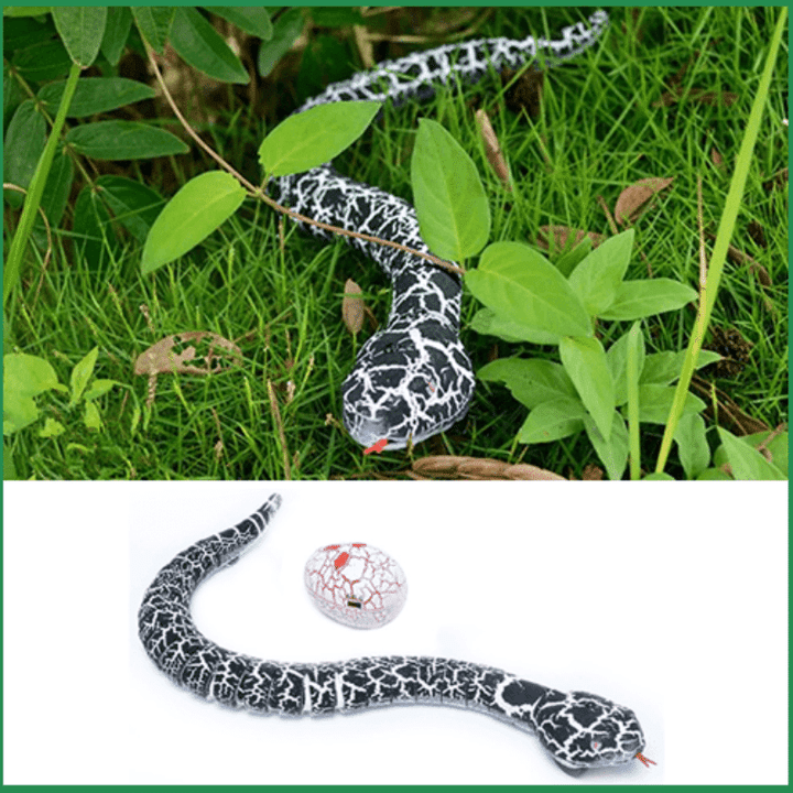 16 Inch Rechargeable Realistic Remote Control Rattle Snake Toy