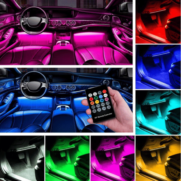 ✨ 50% OFF-Car Interior Ambient Lights - (Contains 4 light bars) ✨