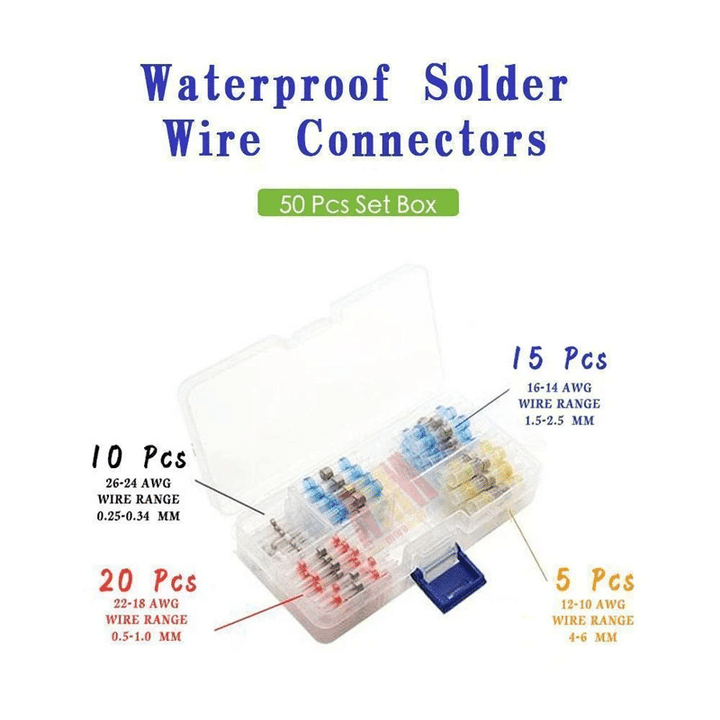 🔥⚒️ Waterproof Solder Wire Connectors 🔥⚒️