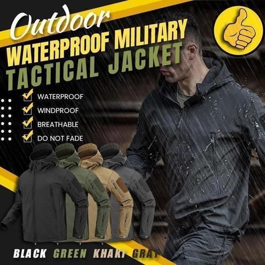 【Pre-Sale New Autumn And Winter Models】Outdoor Waterproof Military Tactical Jacket 🔥 HOT DEAL - 50% OFF 🔥