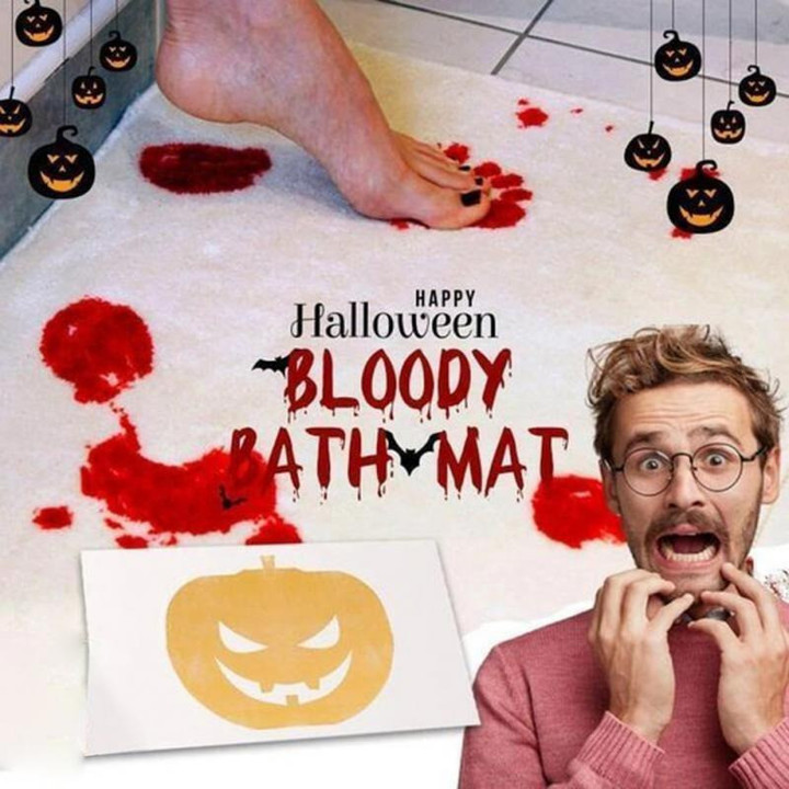 BLOODY BATH MAT 🎃Early Halloween Promotions - 50% OFF🎃