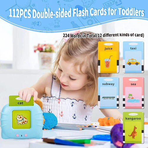 Talking Flash Cards Educational Toys