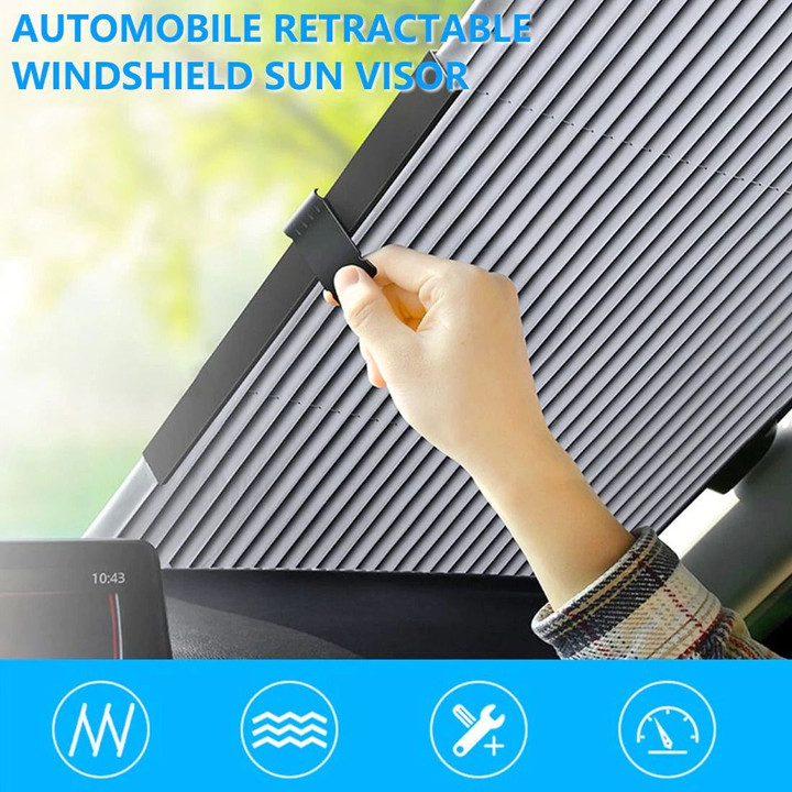 ✅Car Retractable Windshield Cover