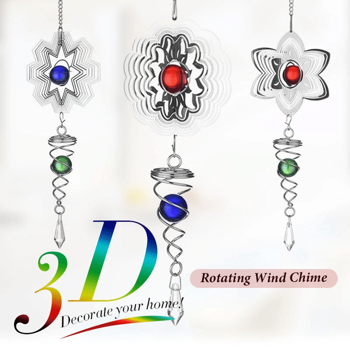 3D Rotating Wind Chime 🔥 HOT DEAL - 50% OFF 🔥