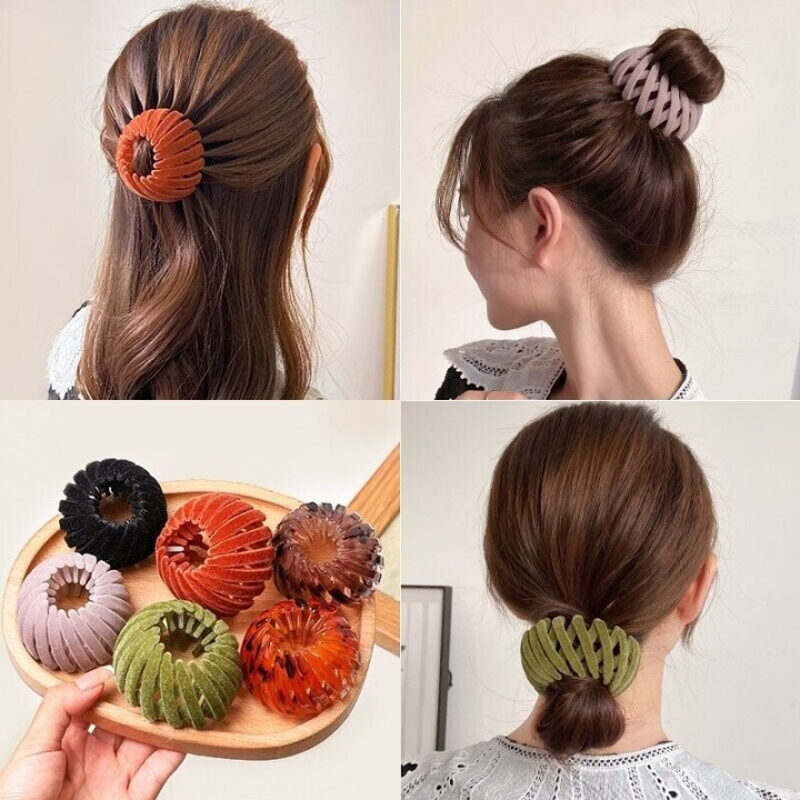 🔥NEW YEAR SALE🔥 Lazy Bird's Nest Plate Hairpin