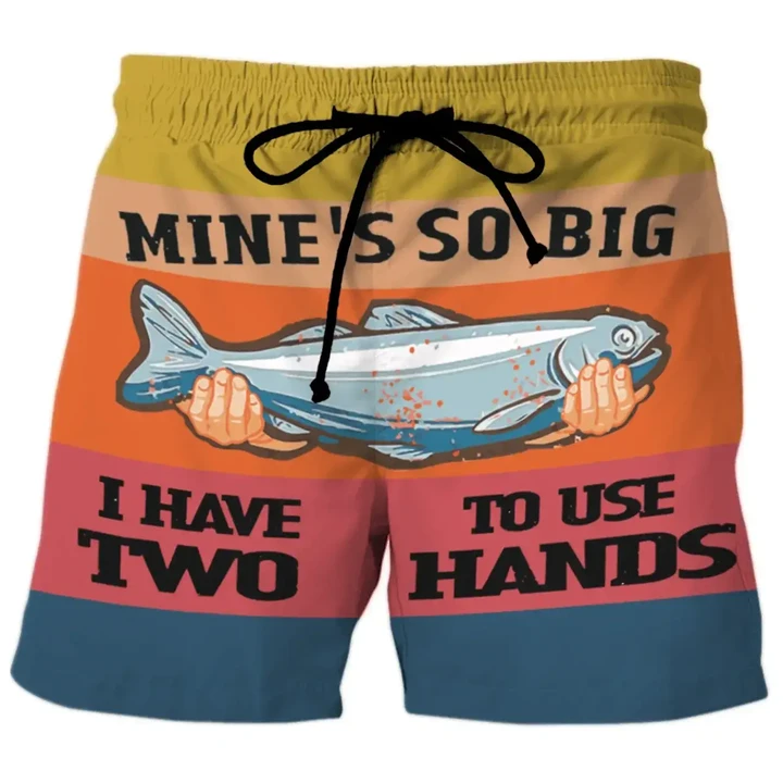 Mine Is So Big - Custom Swim Trunks