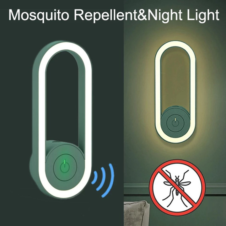 2022 Latest Frequency Conversion Ultrasonic Mosquito Killer with LED Sleeping Light 🔥HOT DEAL - 50% OFF🔥