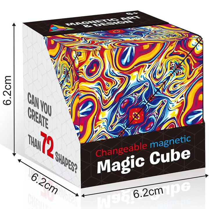CHANGEABLE MAGNETIC MAGIC CUBE 🔥HOT SALE 50% OFF🔥