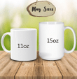 To My Husband - Couple Rings Personalized Mug