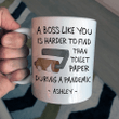 Personalized Name Boss like you is harder to find Mug